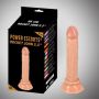 Małe naturalne dildo realistyczne z przyssawką 14 cm - 3